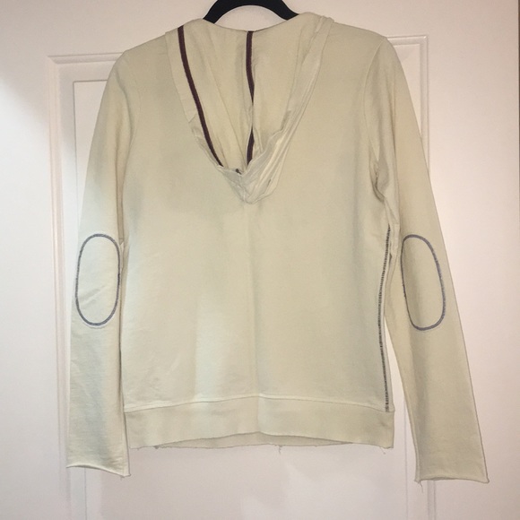 Lucky Brand embroidered sweatshirt flowers peace - Picture 9 of 10